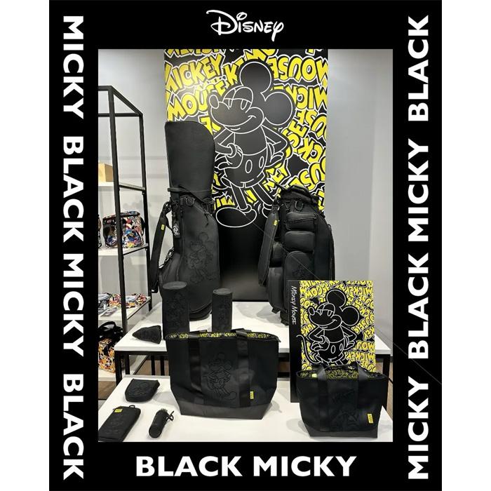 ディズニー Disney ブラックミッキー スタンドキャディバッグ 未使用品 ディズニー /BLACK MICKY スタンド式キャディバッグ 未使用品 Amazon