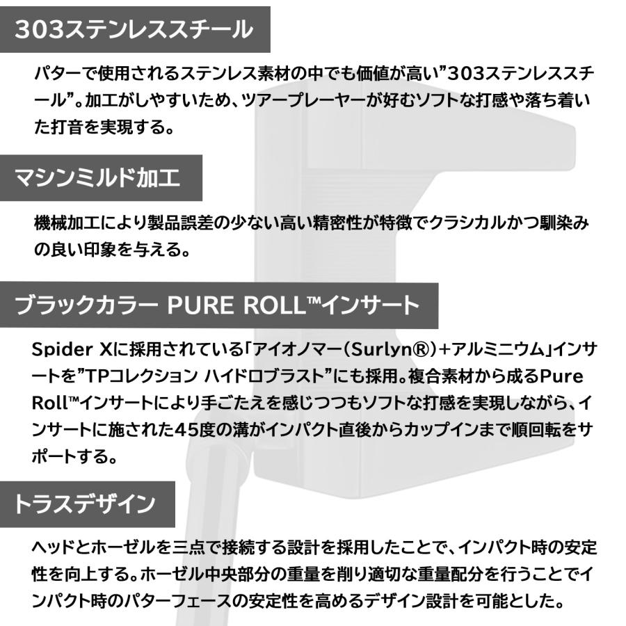 テーラーメイド ティーピーコレクション ブラック バンドン テーラーメイド ティーピーコレクション ブラック バンドン