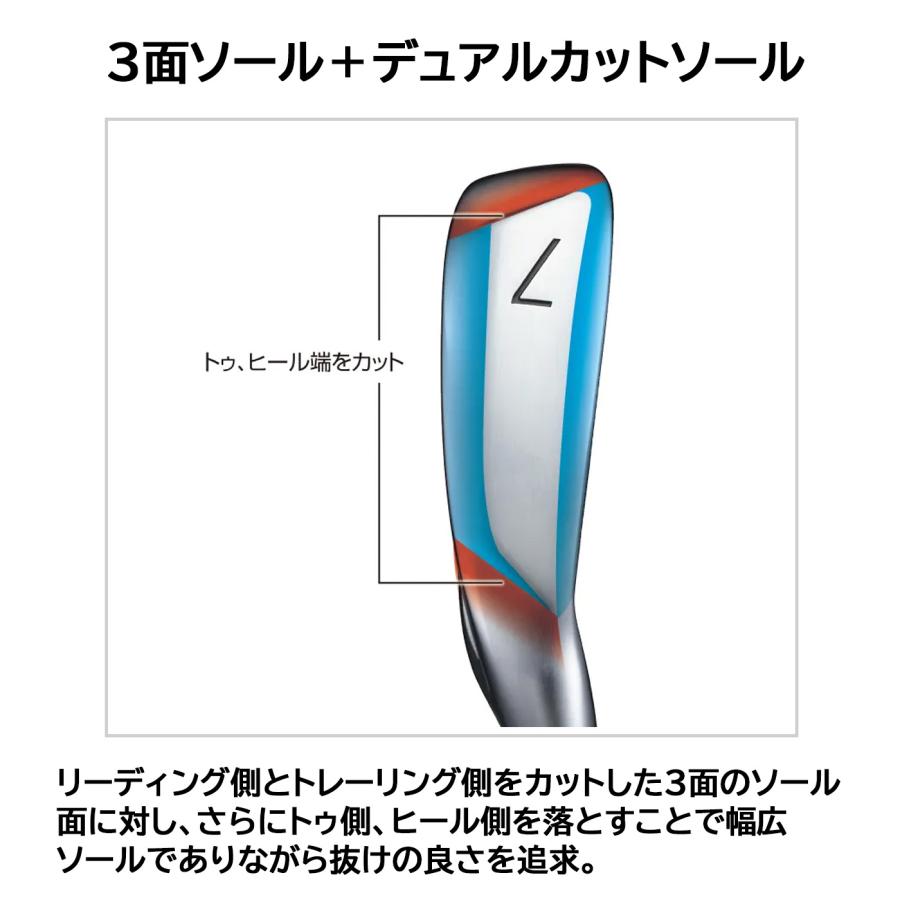 ブリヂストン BX2HT アイアン単品(#5・AW・SW)スチールシャフト N.S.
