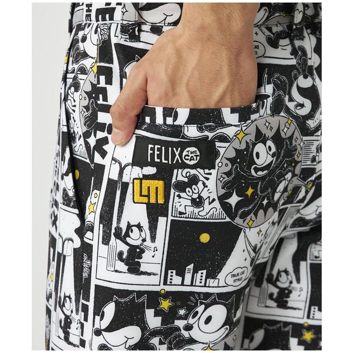 2025 新作 ウェア】LOUDMOUTH×FELIX メンズ ハーフパンツ 765310