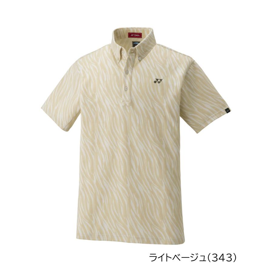 ヨネックス メンズ 半袖ボタンダウンシャツ GWS1172 2024年春夏
