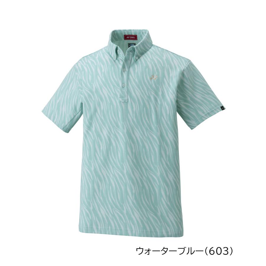 ヨネックス メンズ 半袖ボタンダウンシャツ GWS1172 2024年春夏