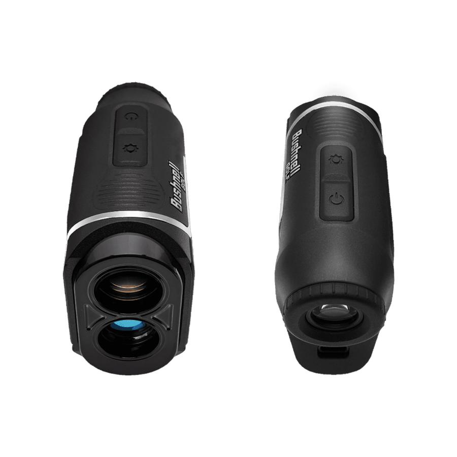 ブッシュネル　飛距離レーザー ブッシュネルゴルフ、赤/緑OLED初搭載。192g、9.8cm、ハイスペック