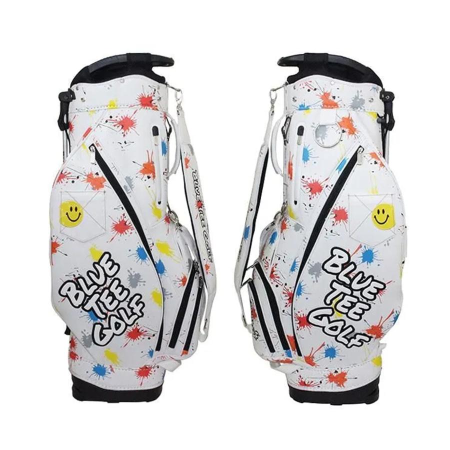 ブルーティーゴルフ BLUE TEE GOLF キャディーバッグ CB-028 スタンド