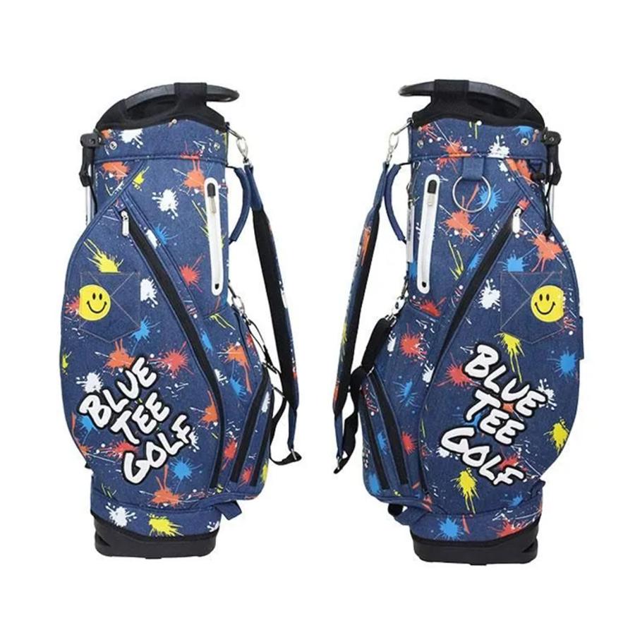 ブルーティーゴルフ BLUE TEE GOLF キャディーバッグ CB-028 スタンド