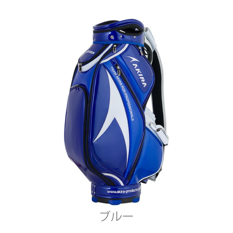 ゴルフバッグ・キャディバッグ KIRAKIRA アキラ キャディバッグ 2024 AKIRA CADDIE BAG 9.0型 : コトブキゴルフ