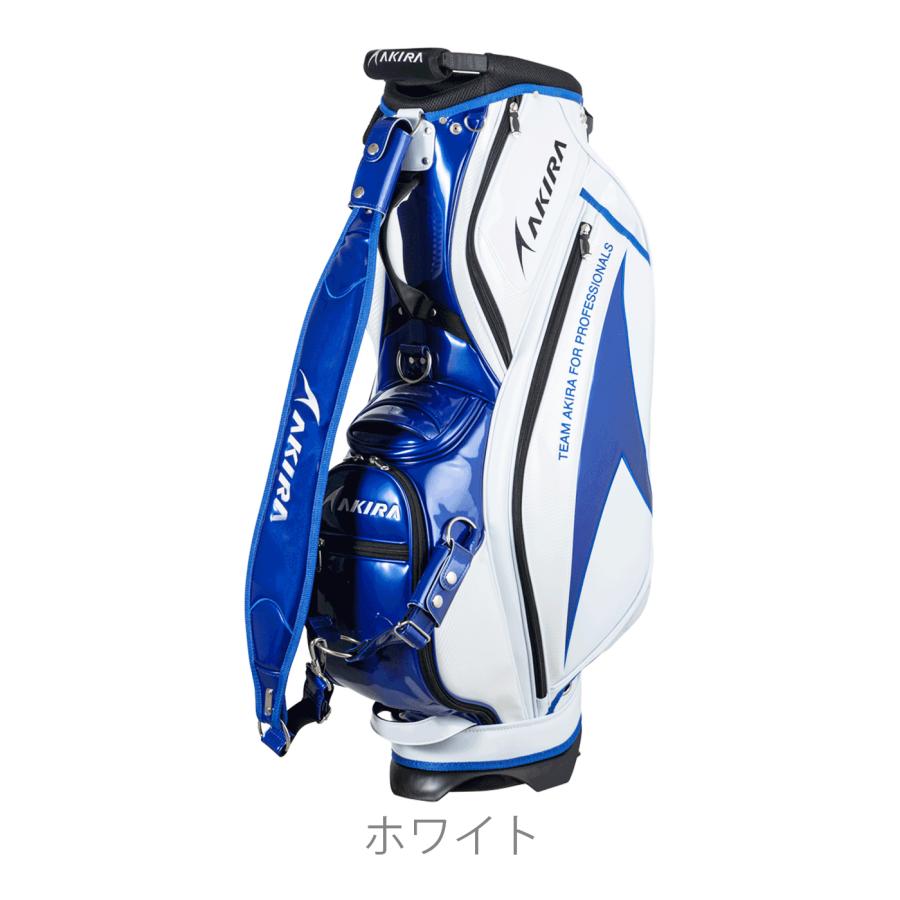 アキラ スタンドキャディバッグ 2024 AKIRA STAND CADDIE BAG 9.0型 