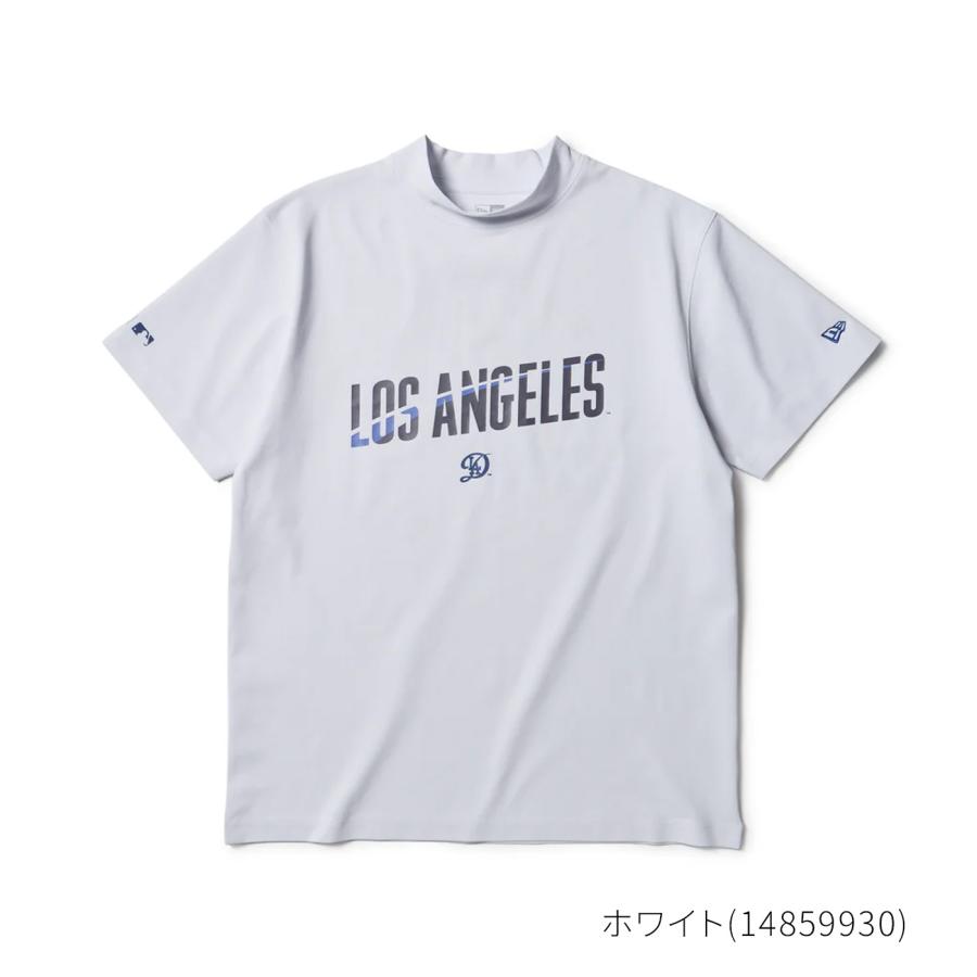 ニューエラ NEW ERA MLB ロサンゼルス・ドジャース 半袖 ミッドネック