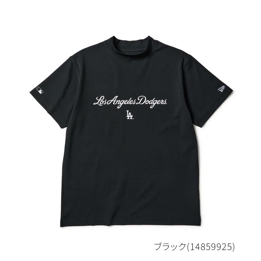 ニューエラ NEW ERA MLB ロサンゼルス・ドジャース 半袖 ミッドネック