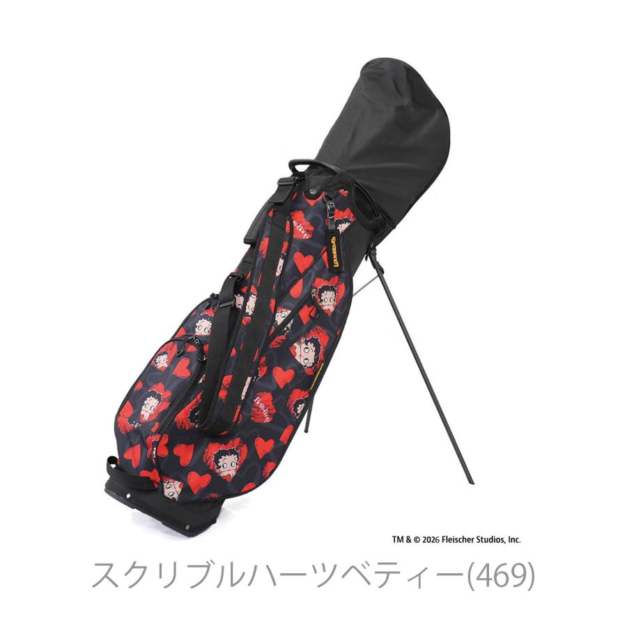 ラウドマウス LOUDMOUTH×Betty Boop 超軽量 Ultra Light 9型 スタンドバッグ LOUDMOUTH_1