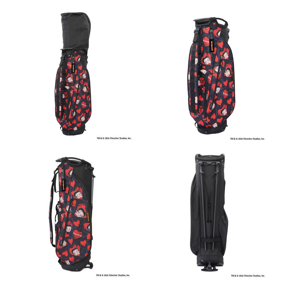 ラウドマウス LOUDMOUTH×Betty Boop 超軽量 Ultra Light 9型 スタンドバッグ LOUDMOUTH_2