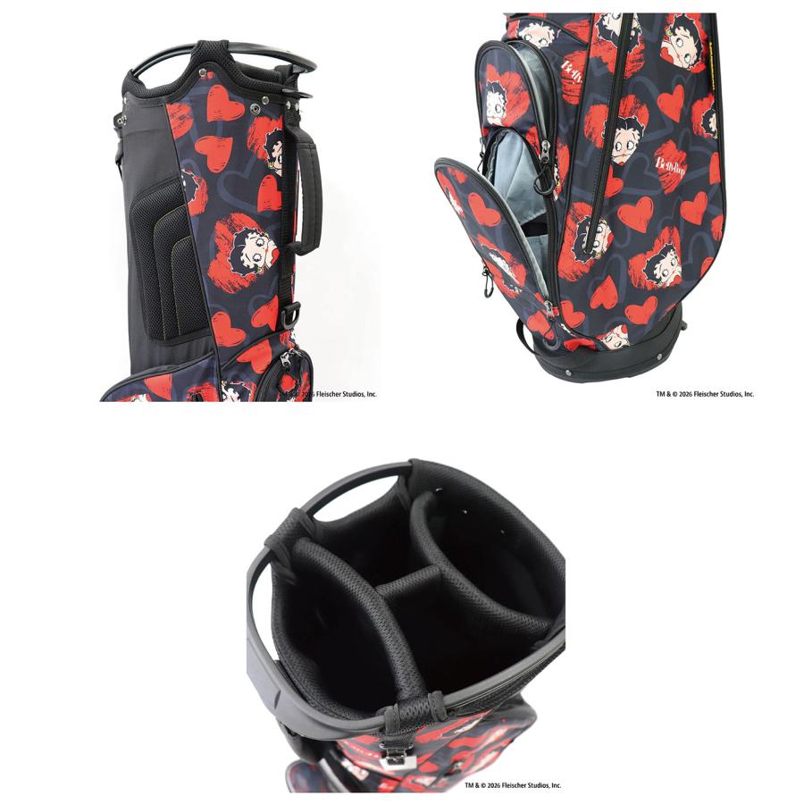 ラウドマウス LOUDMOUTH×Betty Boop 超軽量 Ultra Light 9型 スタンドバッグ LOUDMOUTH_4