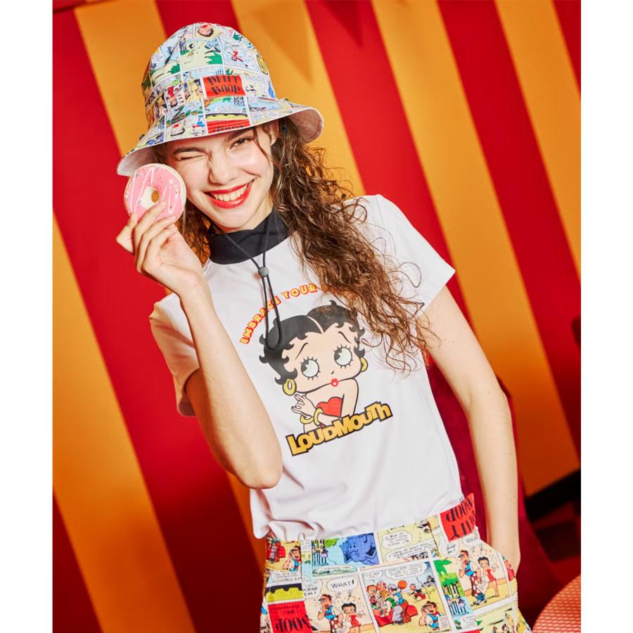 限定コラボ】ラウドマウス ゴルフ ウェア レディース LM Betty半袖