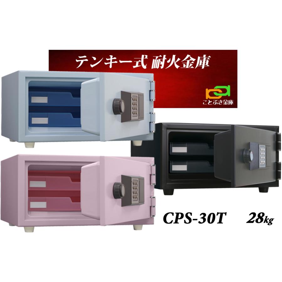 CPS-30T 日本アイエスケイ 日本製 金庫 小型 家庭用 テンキー式 耐火