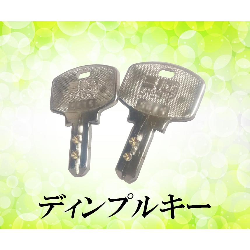 即納 KS-29 シャッター錠 個別キー 異番 ディンプルキー ネジ