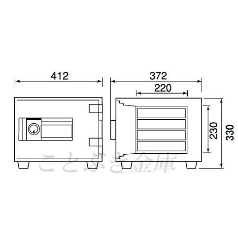 ダイヤセーフ MEK30-4 金庫 小型 家庭用 テンキー式 耐火金庫 ダイヤセーフ MEK30-4 金庫 小型 家庭用 テンキー式 耐火金庫