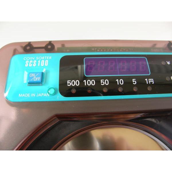 SCS-100 手動コインカウンター 小型硬貨選別機 新品 コイン SCS-100 手動コインカウンター 小型硬貨選別機 新品 コイン