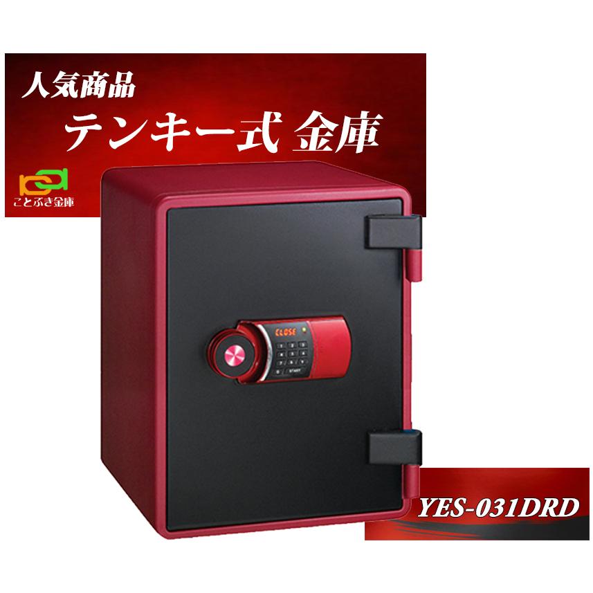 EIKO 電子金庫 YES-031DRD エーコー家庭用小型耐火金庫