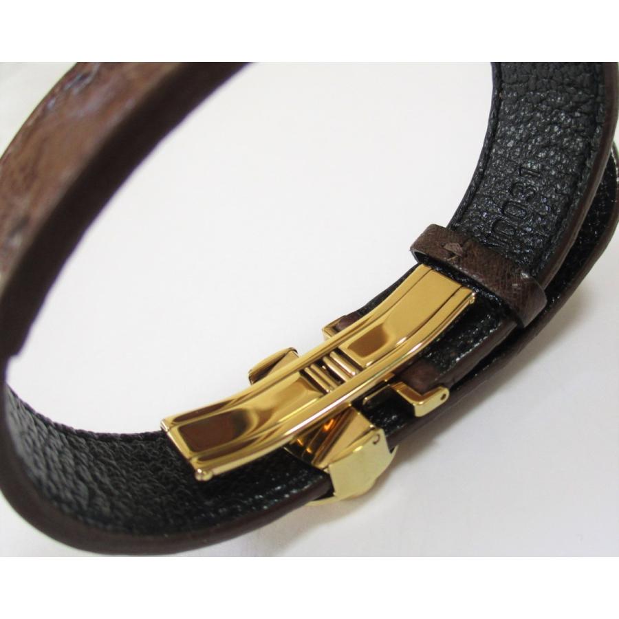 ○ルイヴィトン○グッドラックブレスレット オーストリッチ○M64441