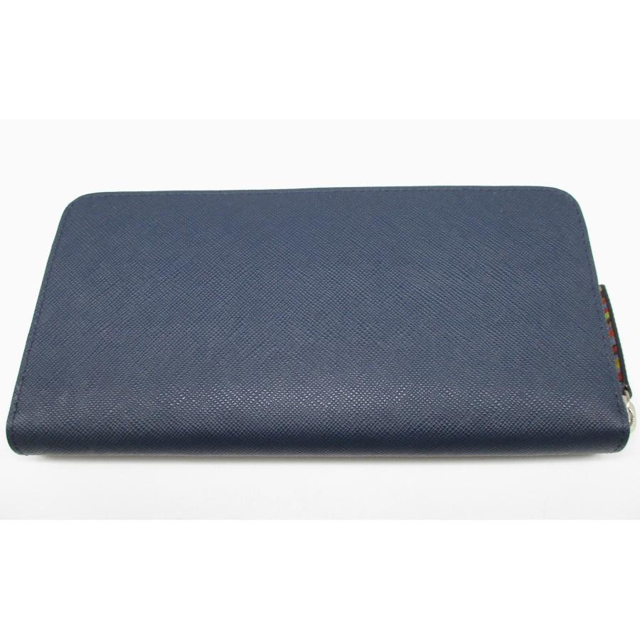 □ポールスミス□未使用□ラウンドファスナー長財布 ネイビー□PSC785 
