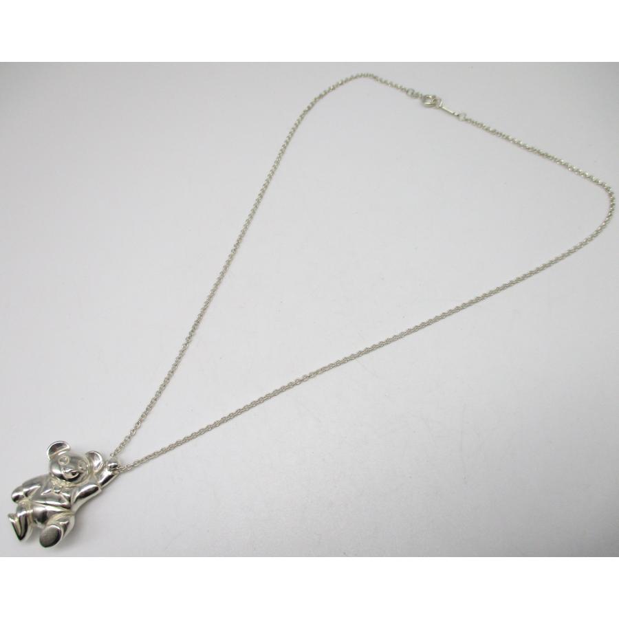 【パンダさんショップ】TIFFANY&Co ティファニー ネックレス レア！□ティファニー□美品□パンダ ペンダントネックレス SV925