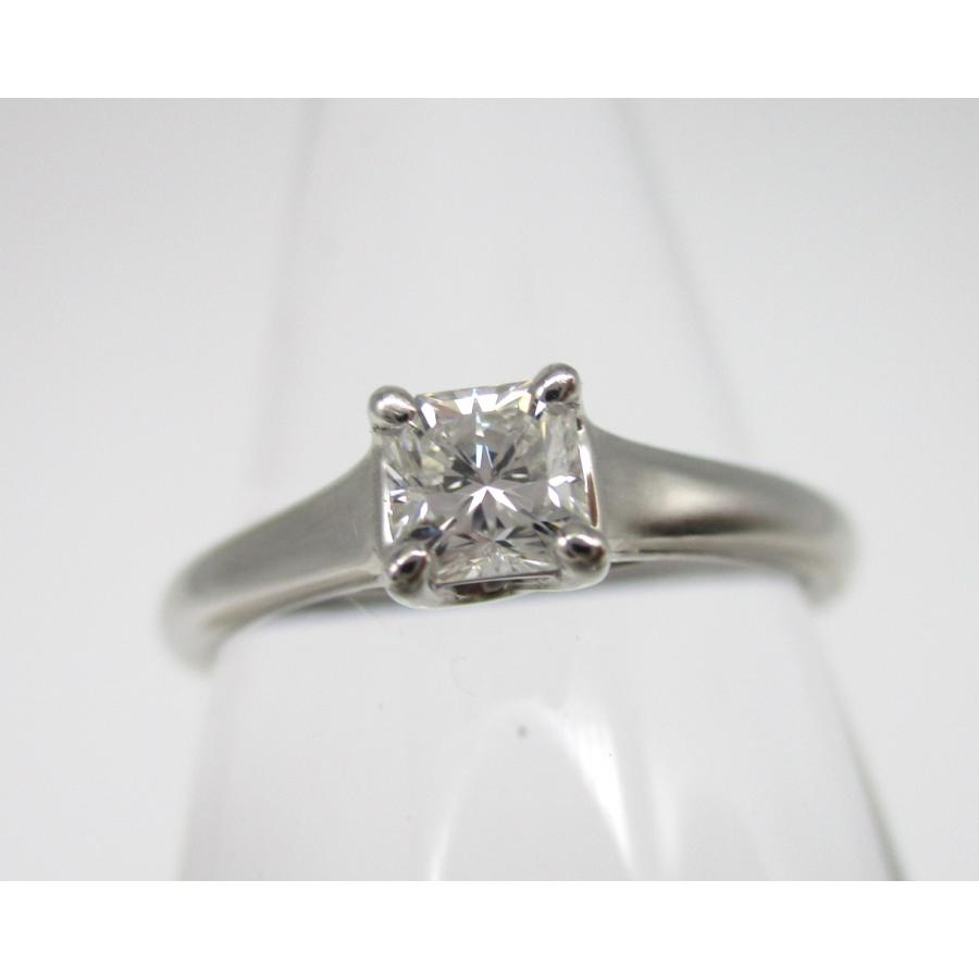 □ティファニー□美品□ルシダ ダイヤモンド リング 0.26ct 7.5号  