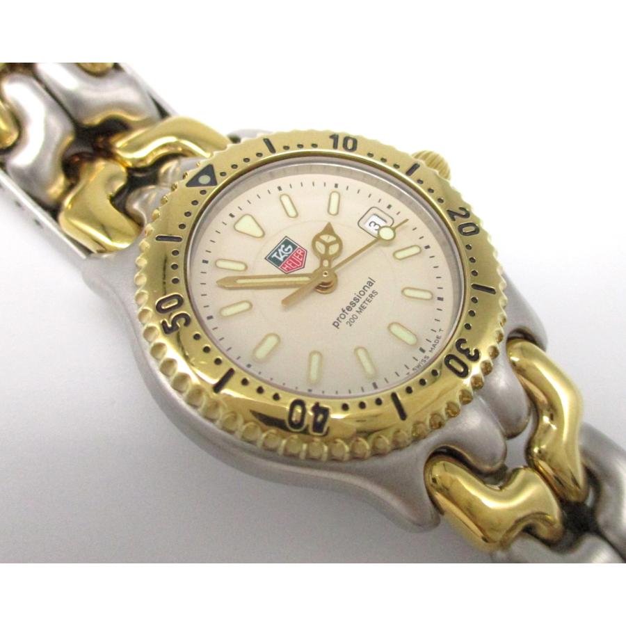 TAGHeuer クォーツレディース腕時計 WG1321-2 稼働品 □タグホイヤー□レディース S/el セルシリーズ・コンビ□WG1321-2
