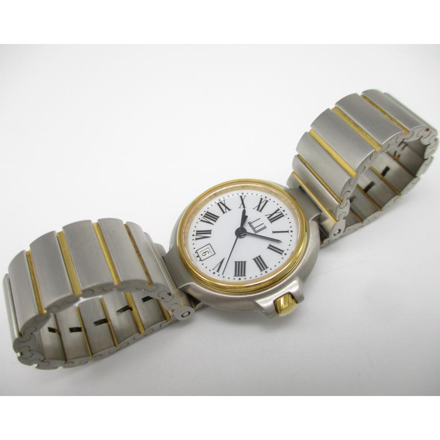 ダンヒル　クォーツ　腕時計　ミレニアム　腕周り17.5cm 電池交換済み デッドストック級□ダンヒル□未使用□レディース ミレニアム□腕時計