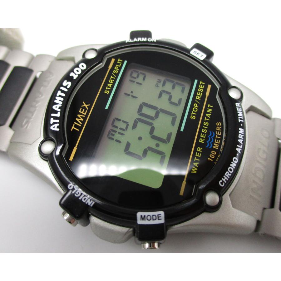 □TIMEX タイメックス□未使用□アトランティス 100 シルバー 日本限定 