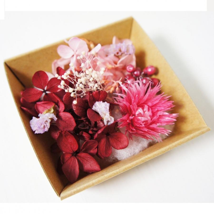 ハーバリウム キット 花材のみ シルバーデージー あじさい かすみ草