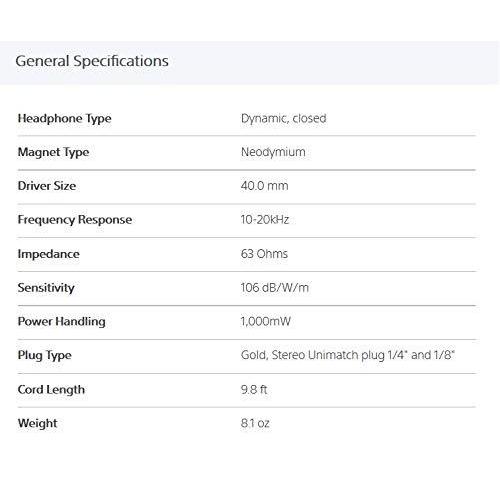 SONY ステレオヘッドホン MDR-7506 