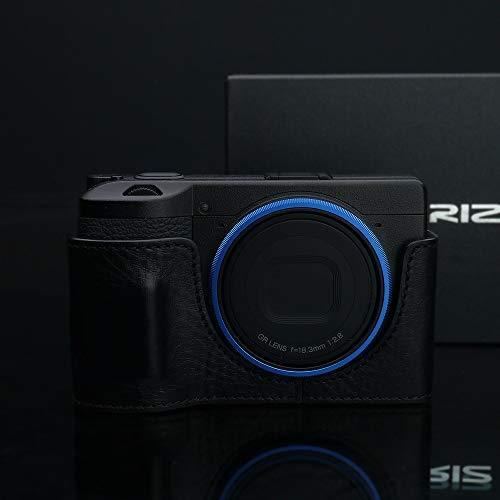 GARIZ RICOH GR III 用 本革カメラケース HG-GRIIIBK ブラック RICOH GR III 用 本革カメラケース