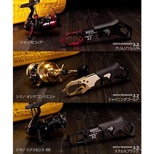 大きな取引 ドレス シャイニングゴールド Derringer デリンジャー 3 2 フィッシュグリップ Whitefeet Synology Me