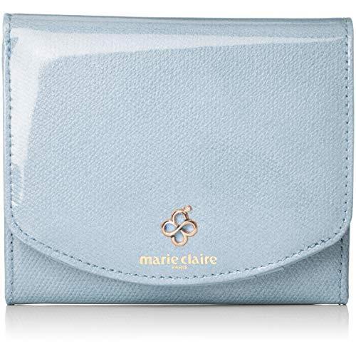 人気定番 マリクレール 財布 2つ折り レディース 2つ折り財布 本革 ファスナー付き小銭入れ 大容量 ブランド パークフロラル ブルー 今だけ限定価格 Etechnologies Shop