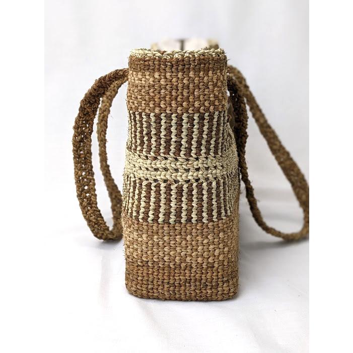 ヒロロ細工 バッグ 匠の技 国産 奥会津三島 編み組細工 かごバッグ