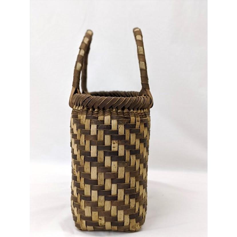 クルミ 籠バッグ 奥会津かごバッグ 国産 女性用 かごバック 編み組細工