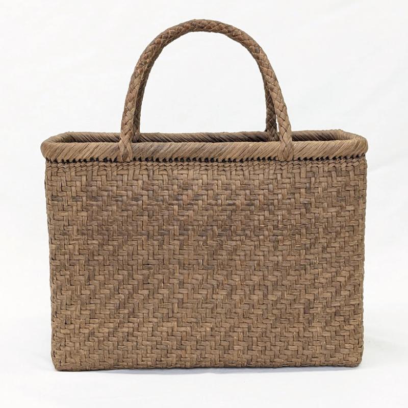 山葡萄かごバッグ 国産 網代編み 4-5mmひご 奥会津三島 編み組