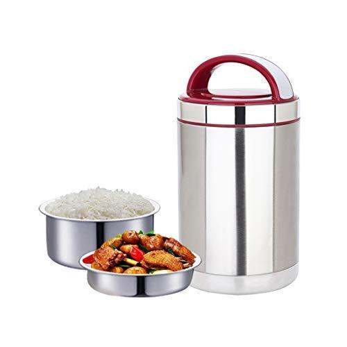 Boxes Stainless Steel B07vnx8v8p Kotokotoショップ Insulated 1 8l 並行輸入品 Steel Lunch Insulated Portable Bento Boxes Vacuum Bento