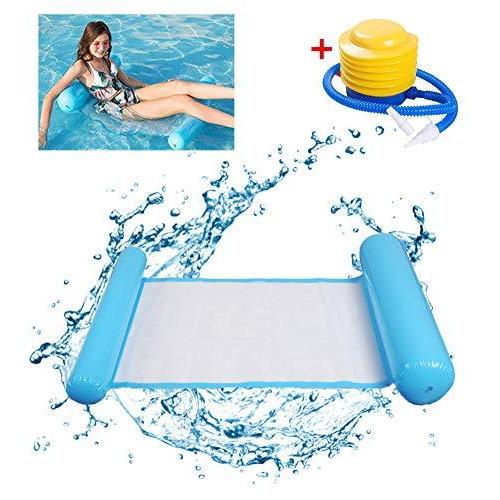 保存版 Xyqcpj Inflatable Floating Bed Swimming Pool Floating Bed Lounge Chair Beach Floating Recliner Multi Purpose Pool Hammock For Adults And Kid 最安 Www Doctor Plan Com