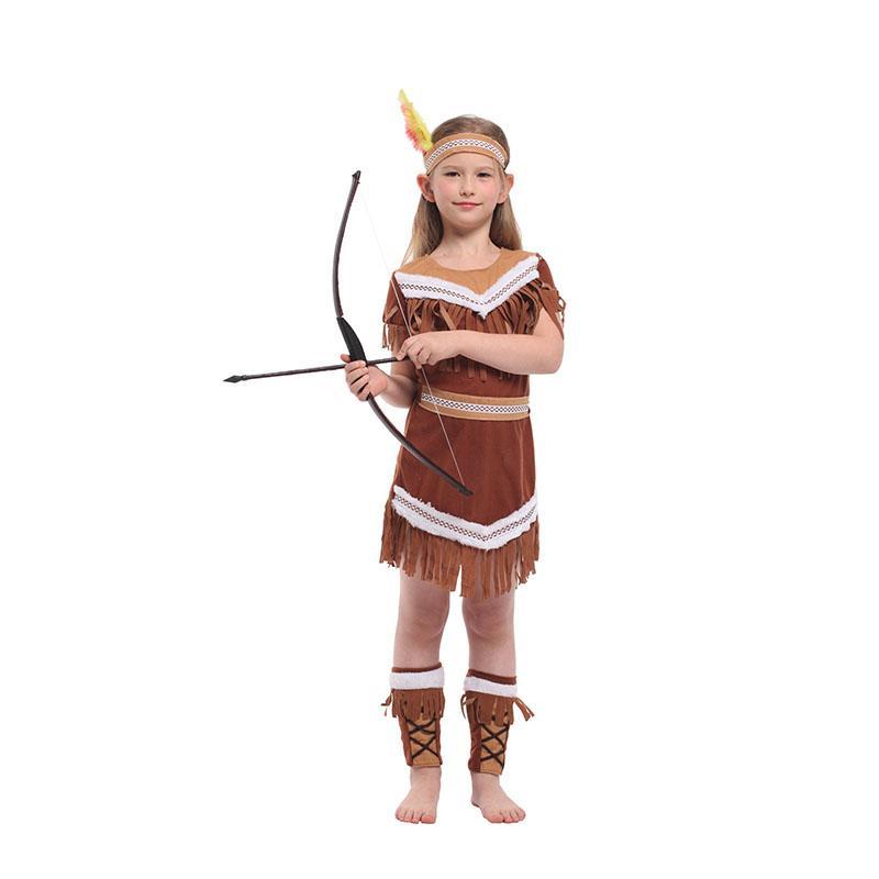 ハロウィン 衣装 女の子 インディアン 王子様 仮装 コスチューム 猟師 国王 コスプレ 子供用 女の子 コスチューム キッズ こども 衣装 変装