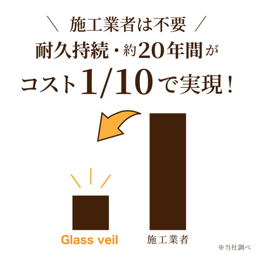 床フローリング ガラスコーティング グラスヴェール 100ml(約24畳用