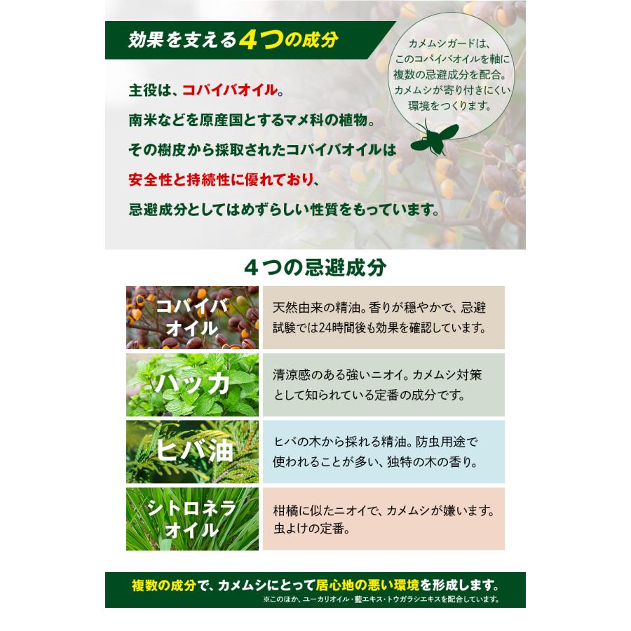 カメムシガード 300ml カメムシ対策スプレー カメムシの侵入・付着・悪臭防止に 天然由来のコパイバオイルでカメムシを寄せ付けない カメムシ被害 防虫 忌避剤 |  | 04