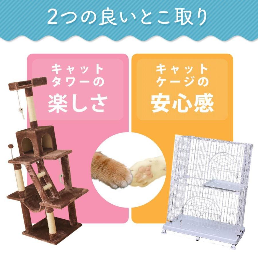 お1人様1点限り アイリスオーヤマ キャットランドケージ スリム ホワイト 最高の Mein Unternehmensberater Com