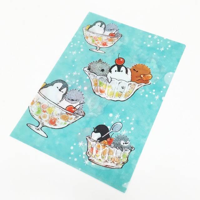 もこぺん A４クリアファイル フルーツポンチ ことりカフェオンラインショップ 通販 Yahoo ショッピング