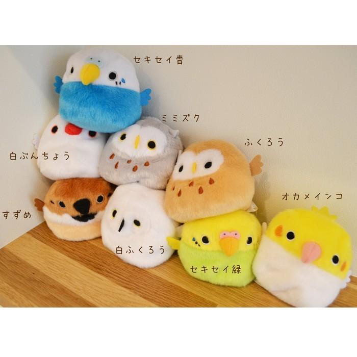 とりだんご 白ふくろう ぬいぐるみ ことりカフェオンラインショップ 通販 Yahoo ショッピング