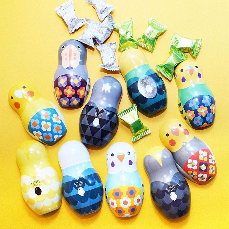 KOTORITACHI】 2026 コトリョシカ缶チョコ ◇◇ セキセイインコ