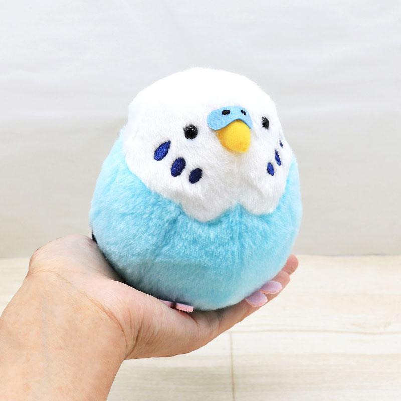 ことりすまいる】 セキセイインコ ブルー ぬいぐるみ 1羽 ◇◇グッズ