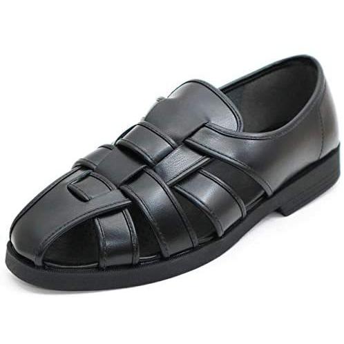 完全送料無料 アシスタント サンダル オフィスサンダル メンズ 靴 カメ シューズ 事務 軽量 蒸れない ブラック