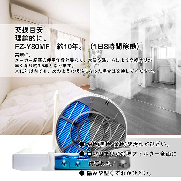 シャープ空気清浄機用フィルター （加湿フィルター）FZ-AX80MF 空気