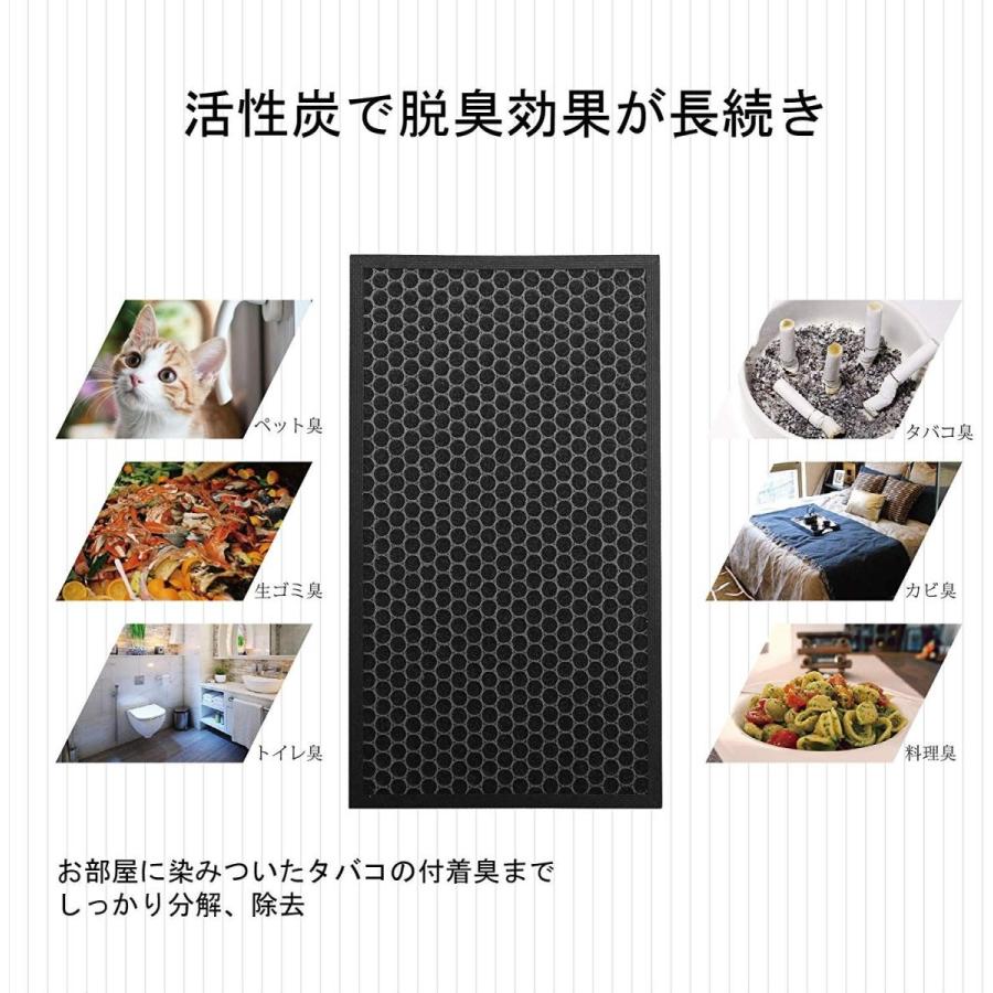 シャープ  空気清浄機対応フィルター HEAP集じんフィルターfz-d50hf（1枚）と 脱臭フィルターfz-d50df（1枚）お得なセット買い 互換品 |  | 04